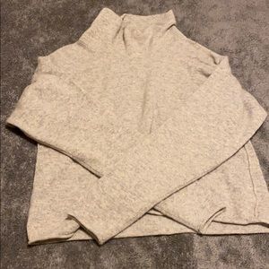 Free People 100% cashmere cowl neck sweater
